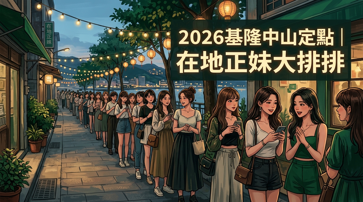 2026基隆中山定點｜在地正妹大排排