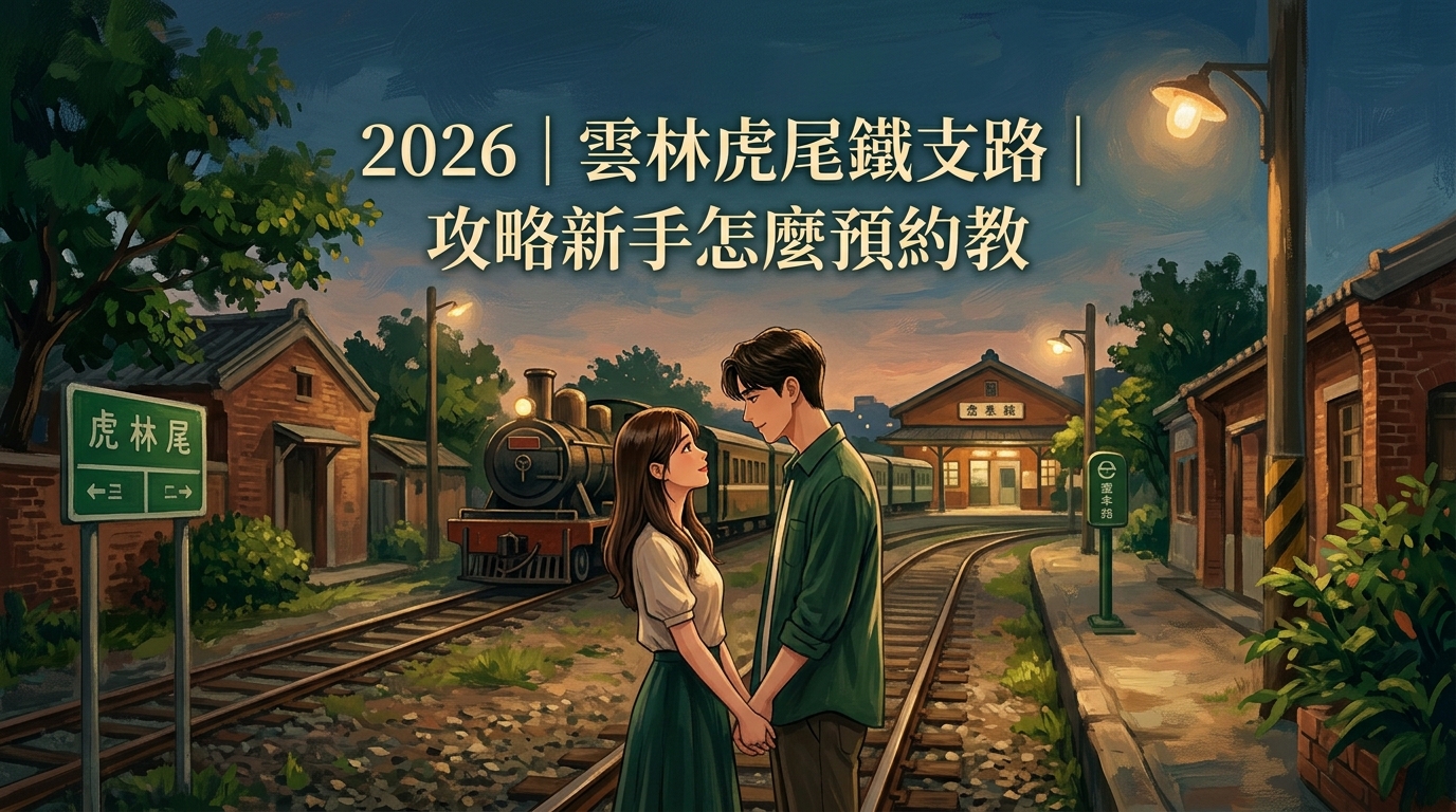 2026｜雲林虎尾鐵支路｜攻略新手怎麼預約教