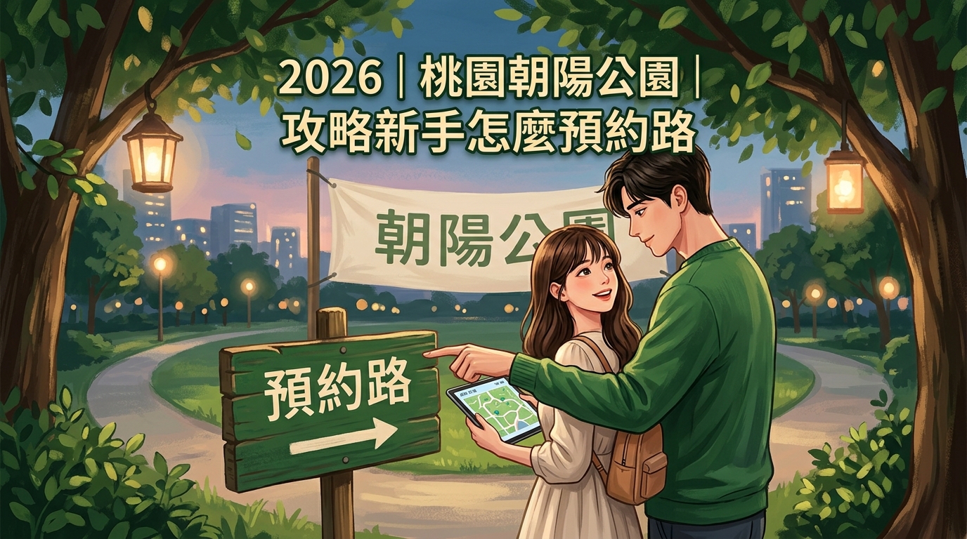 2026｜桃園朝陽公園｜攻略新手怎麼預約路