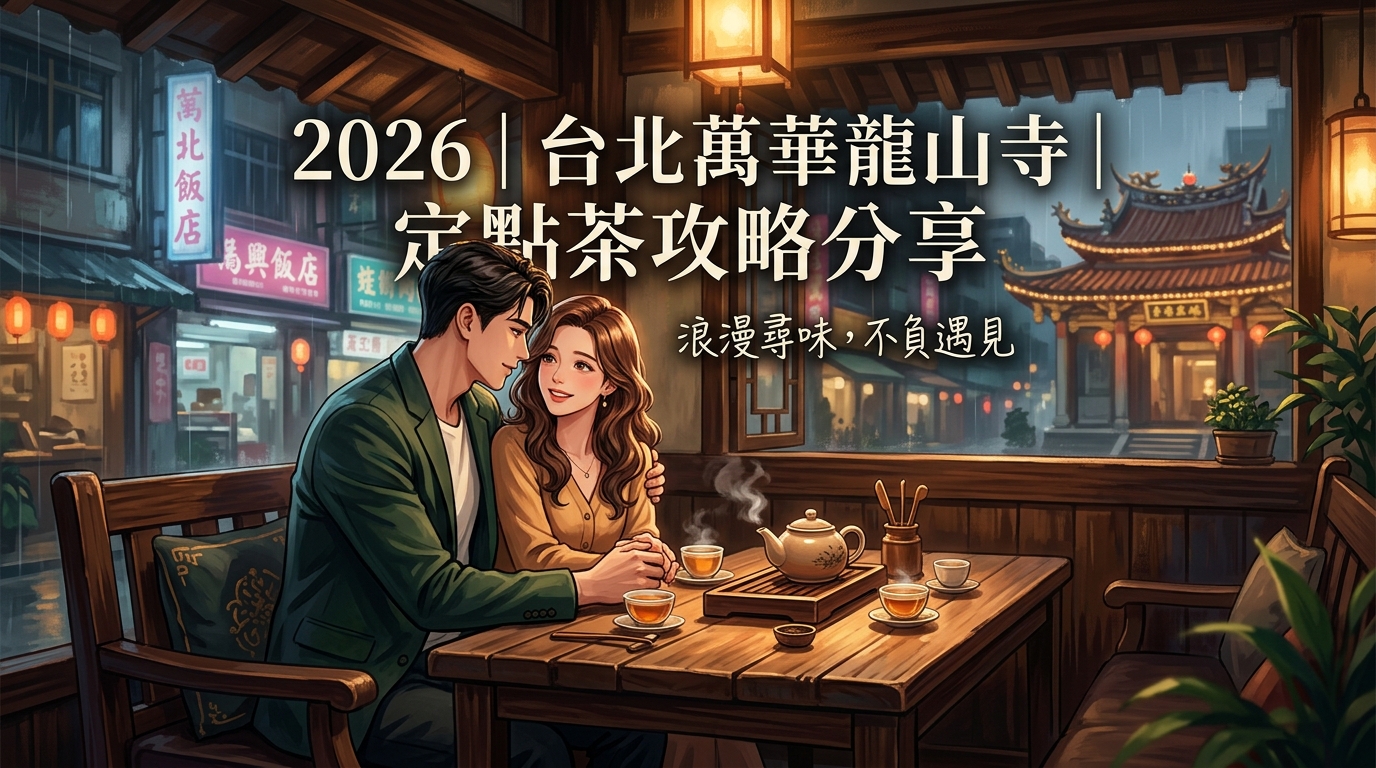 2026｜台北萬華龍山寺｜定點茶攻略分享