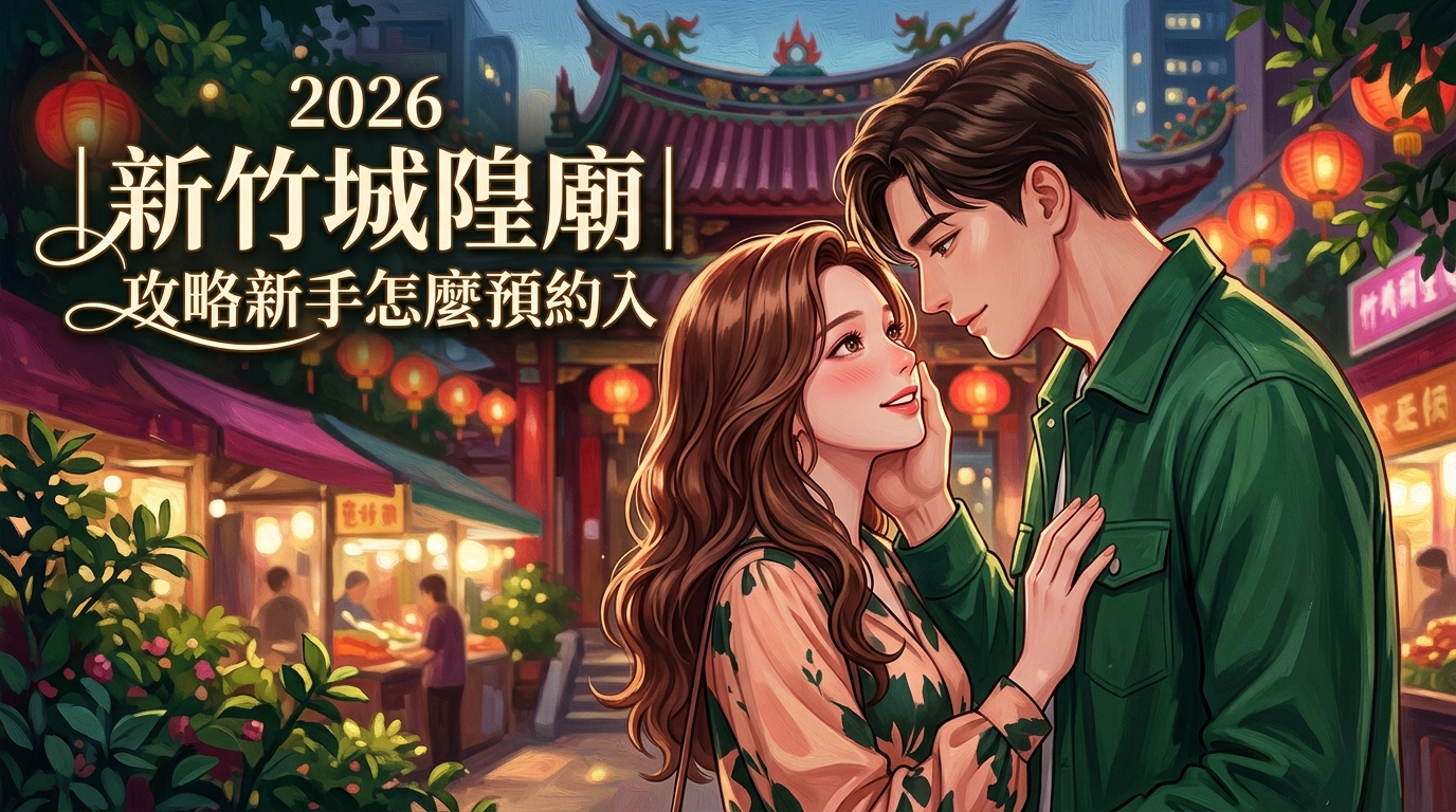 2026|新竹城隍廟|攻略新手怎麼預約入