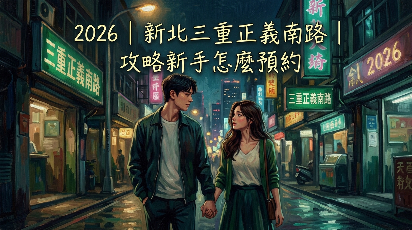 2026｜新北三重正義南路｜攻略新手怎麼預約