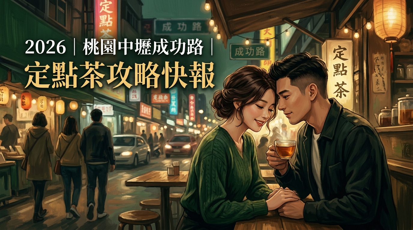 2026｜桃園中壢成功路｜定點茶攻略快報