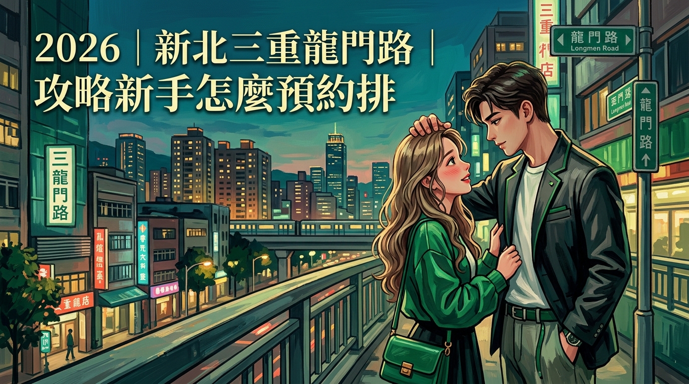 2026｜新北三重龍門路｜攻略新手怎麼預約排