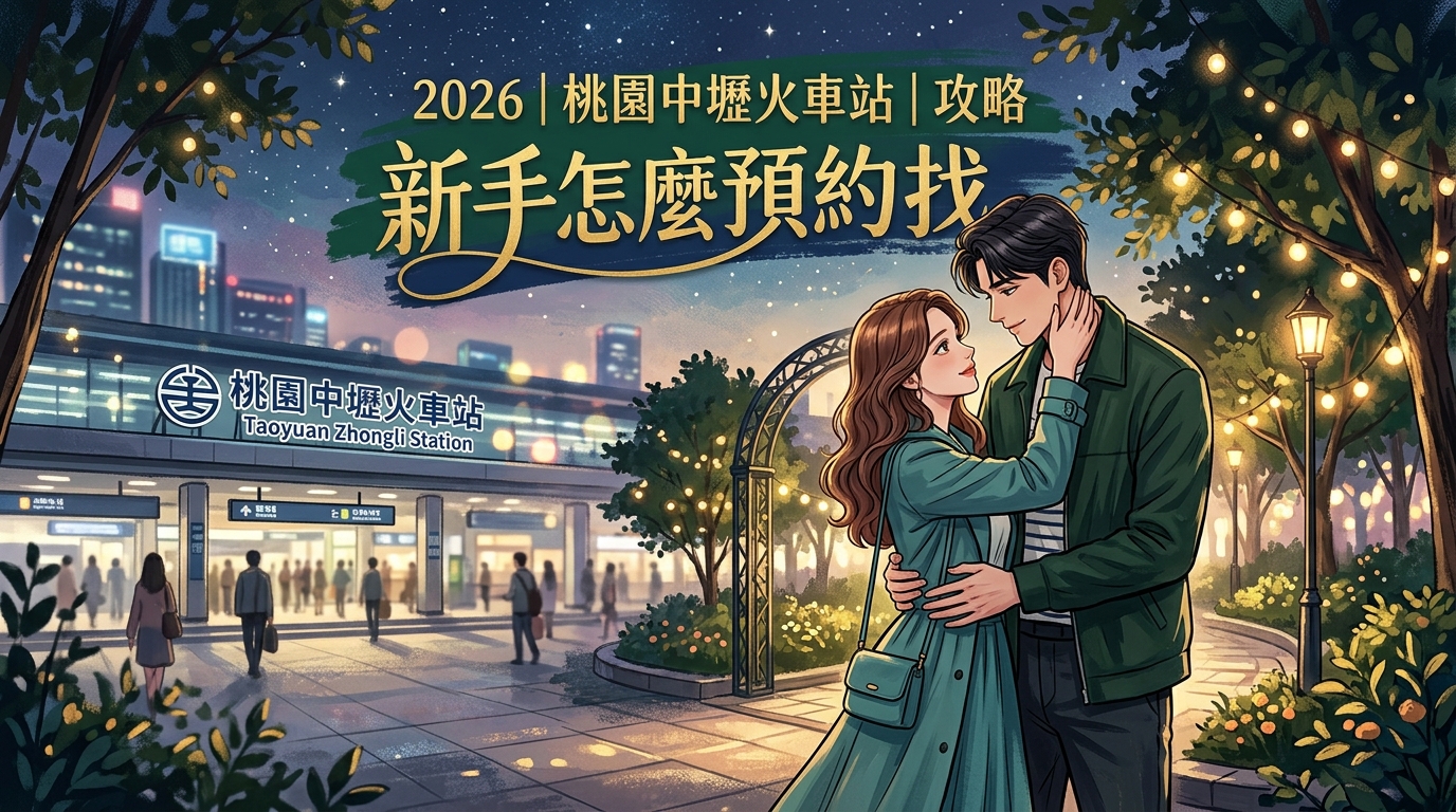 2026｜桃園中壢火車站｜攻略新手怎麼預約找