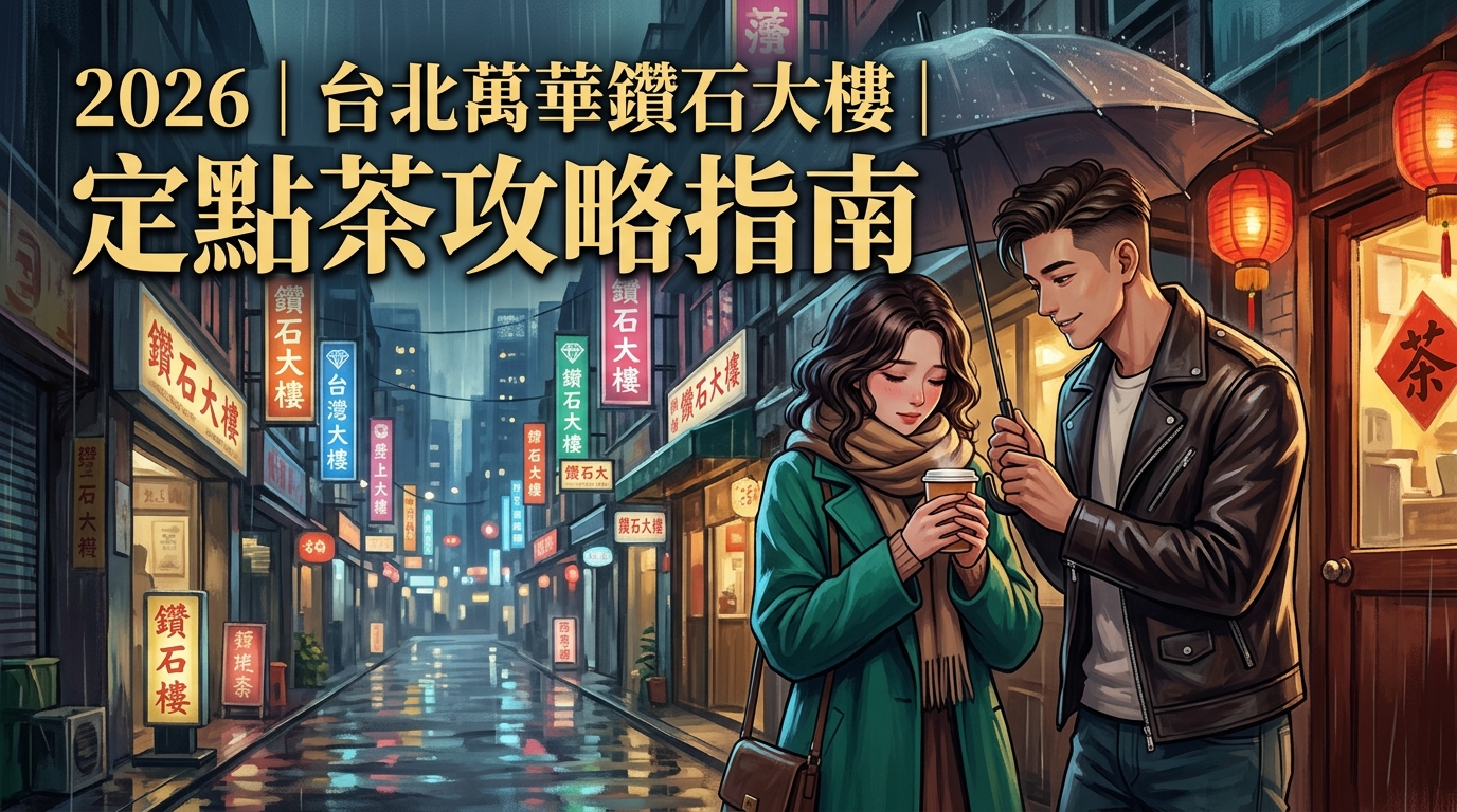 2026｜台北萬華鑽石大樓｜定點茶攻略指南