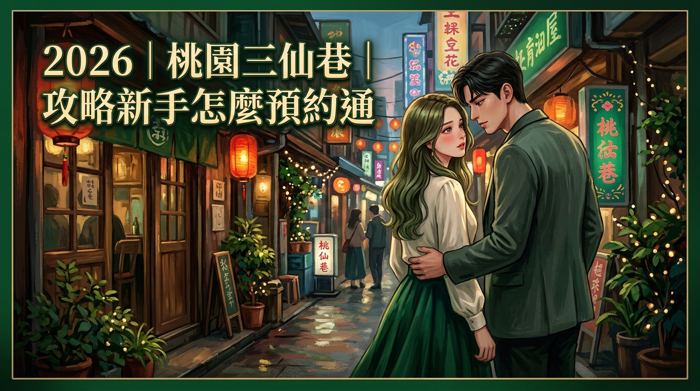 2026｜桃園三仙巷｜攻略新手怎麼預約通