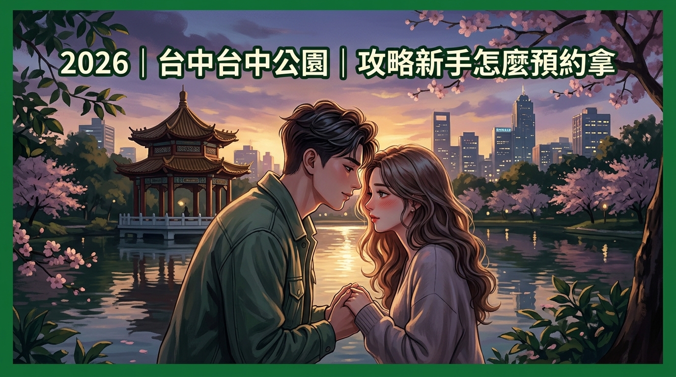 2026｜台中台中公園｜攻略新手怎麼預約拿