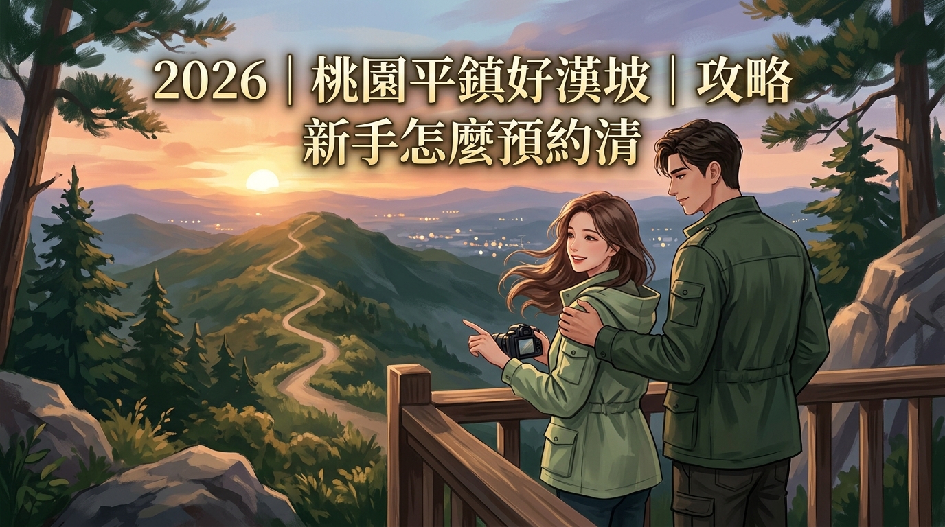 2026｜桃園平鎮好漢坡｜攻略新手怎麼預約清