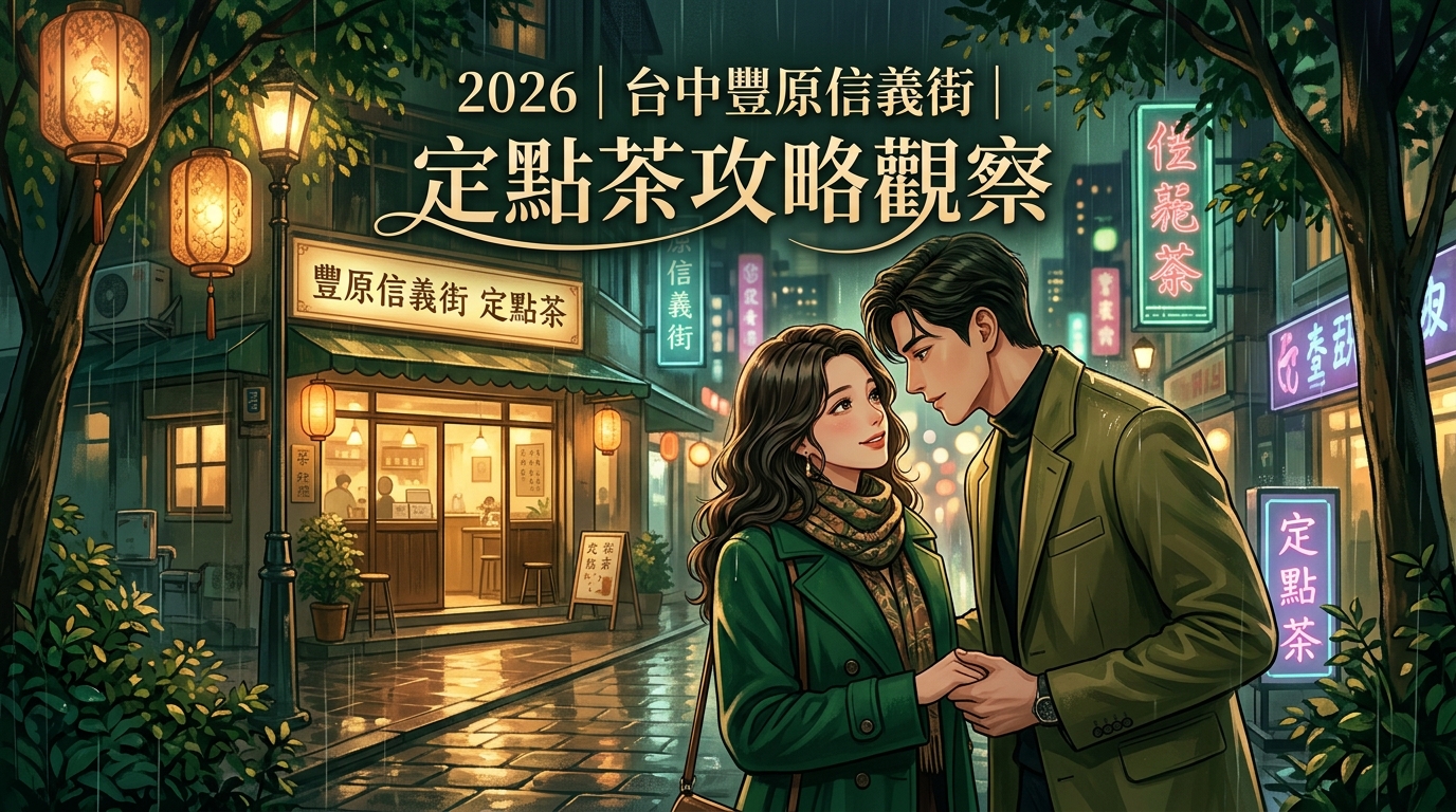 2026|台中豐原信義街|定點茶攻略觀察