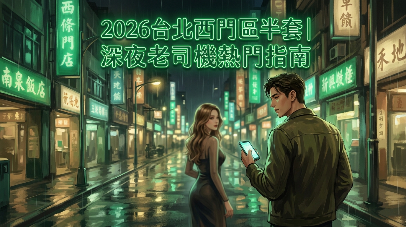 2026台北西門區半套｜深夜老司機熱門指南