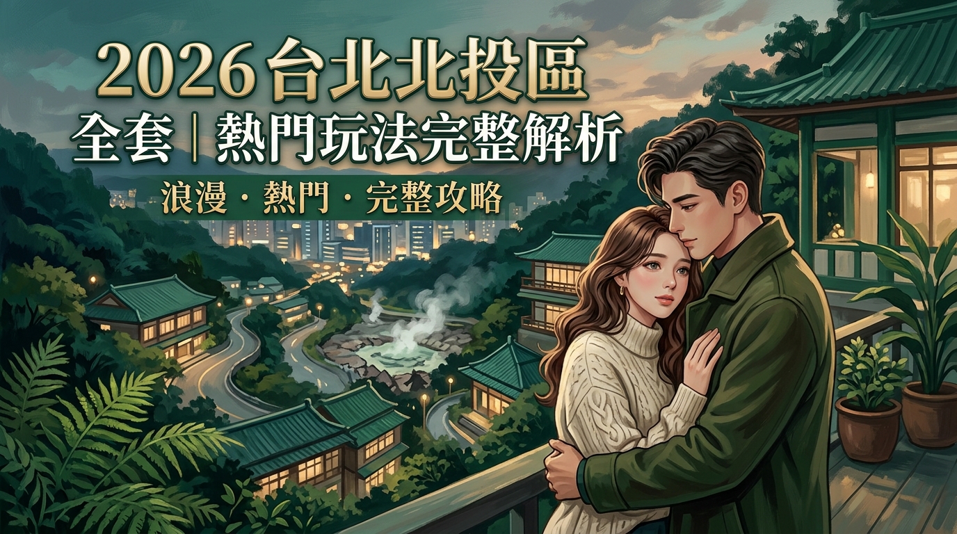 2026台北北投區全套｜熱門玩法完整解析