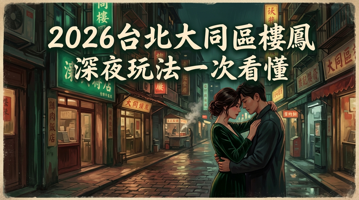 2026台北大同區樓鳳｜深夜玩法一次看懂