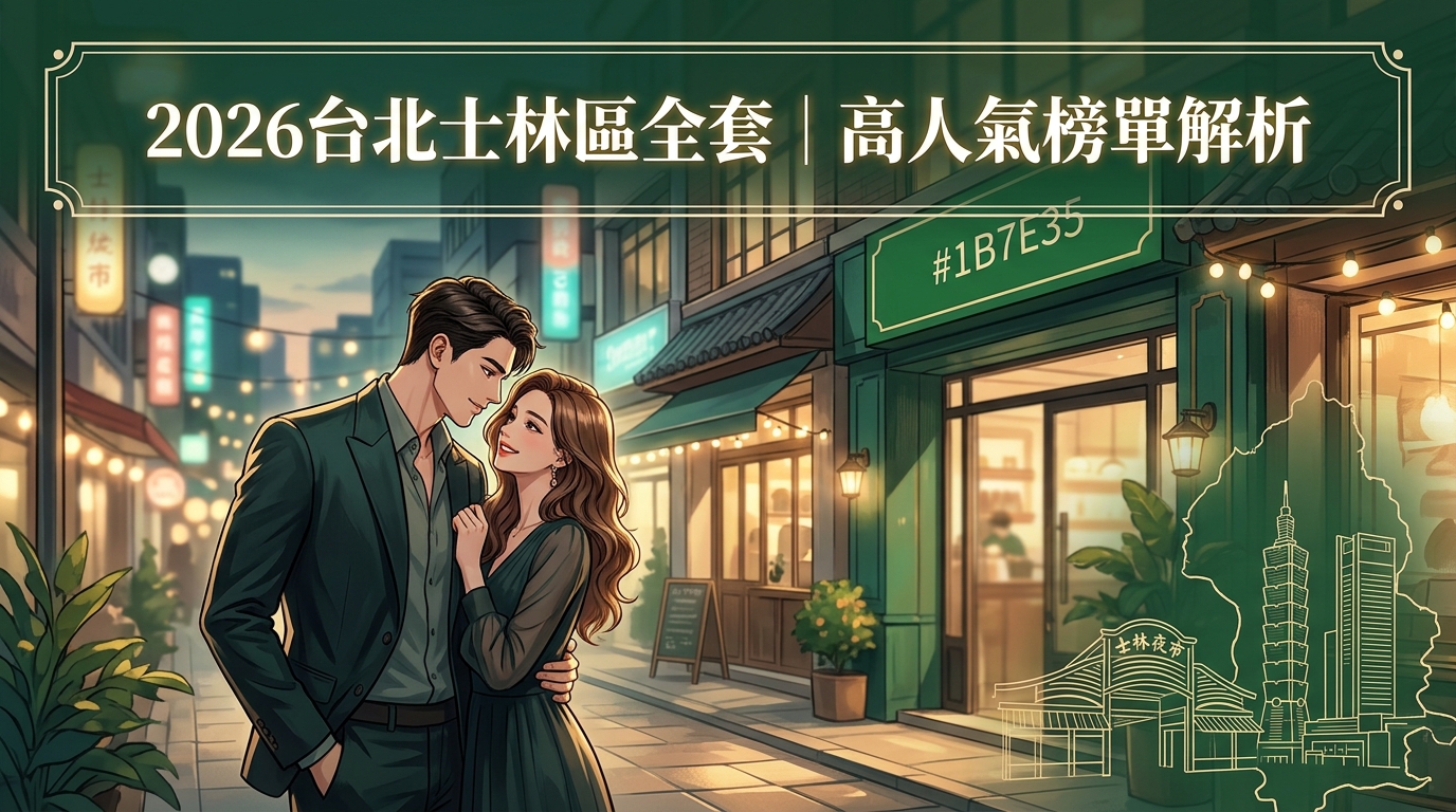 2026台北士林區全套｜高人氣榜單解析
