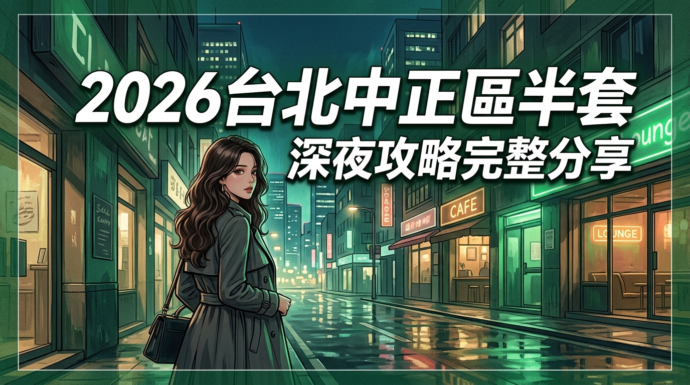 2026台北中正區半套｜深夜攻略完整分享