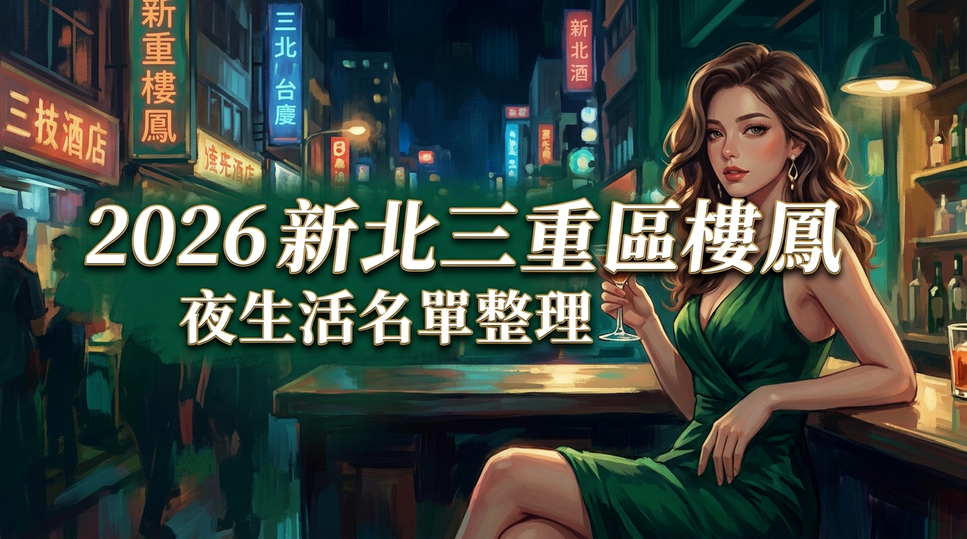 2026新北三重區樓鳳｜夜生活名單整理