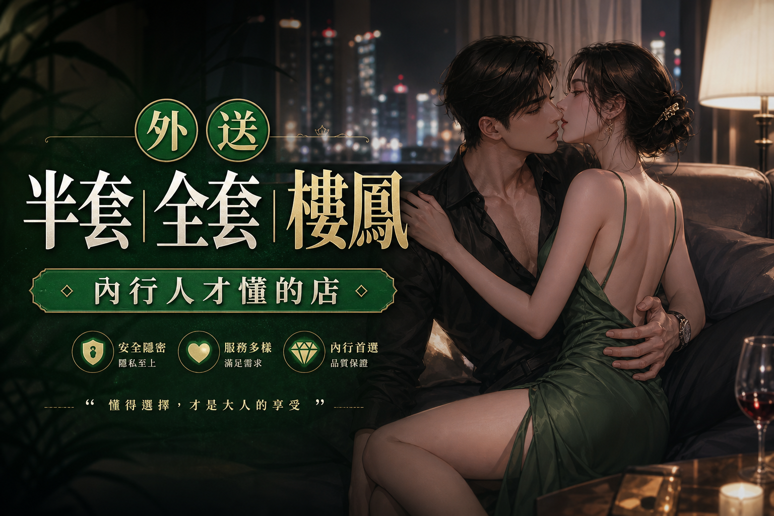 【外送】半套｜全套｜樓鳳 內行人才懂的店