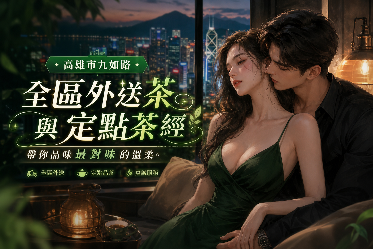【高雄市九如路】全區外送茶與定點茶經,帶你品味最對味的溫柔。